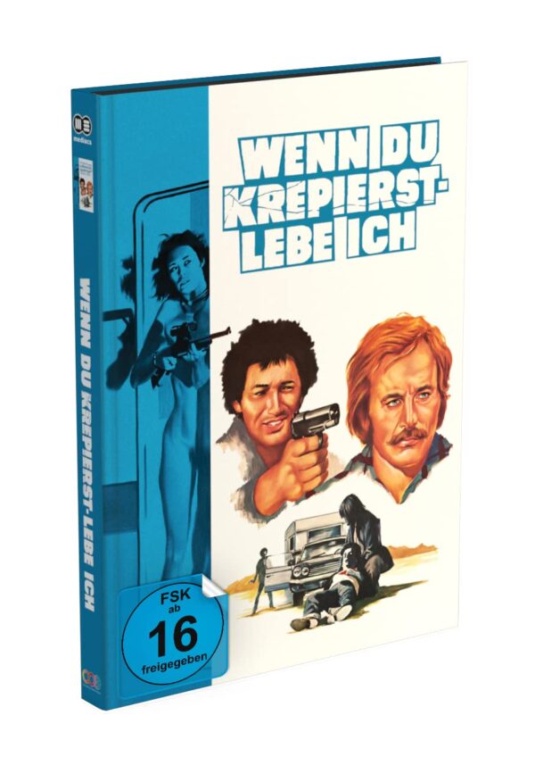 Wenn du krepierst - lebe ich!  - Mediabook - Cover D - Limited Edition auf 125 Stück (Blu-ray+DVD)