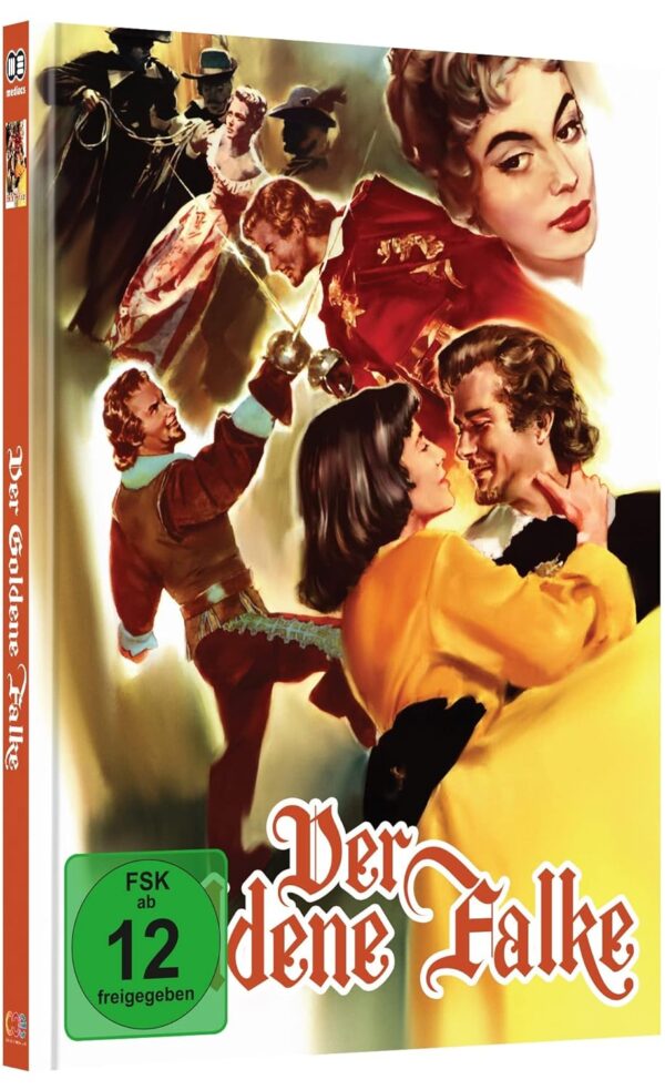 Der Goldene Falke  - Mediabook - Cover B - Limited Edition auf 500 Stück (Blu-ray+DVD)