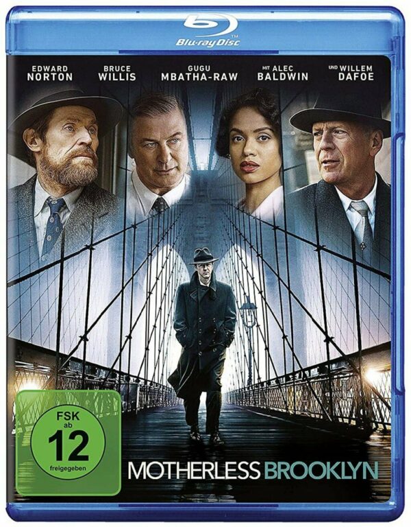 Motherless Brooklyn - (Bruce Willis, Edward Norton) Blu-ray