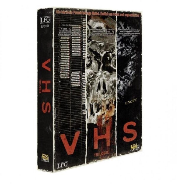 VHS RETRO ED V/H/S Trilogie (3 Blu-ray discs / Poster) Limitiert / Nummeriert auf 1.000 Stück