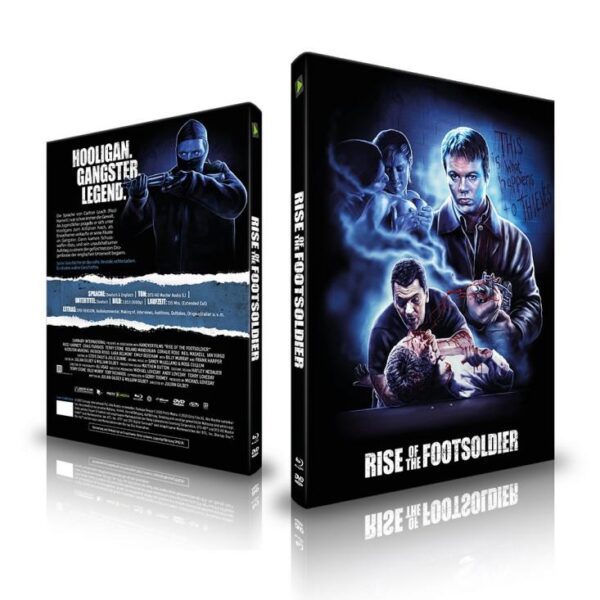 BR+DVD Rise of the Footsoldier - 2-Disc Limited Mediabook Edition (Cover A) - limitiert auf 444 Stück