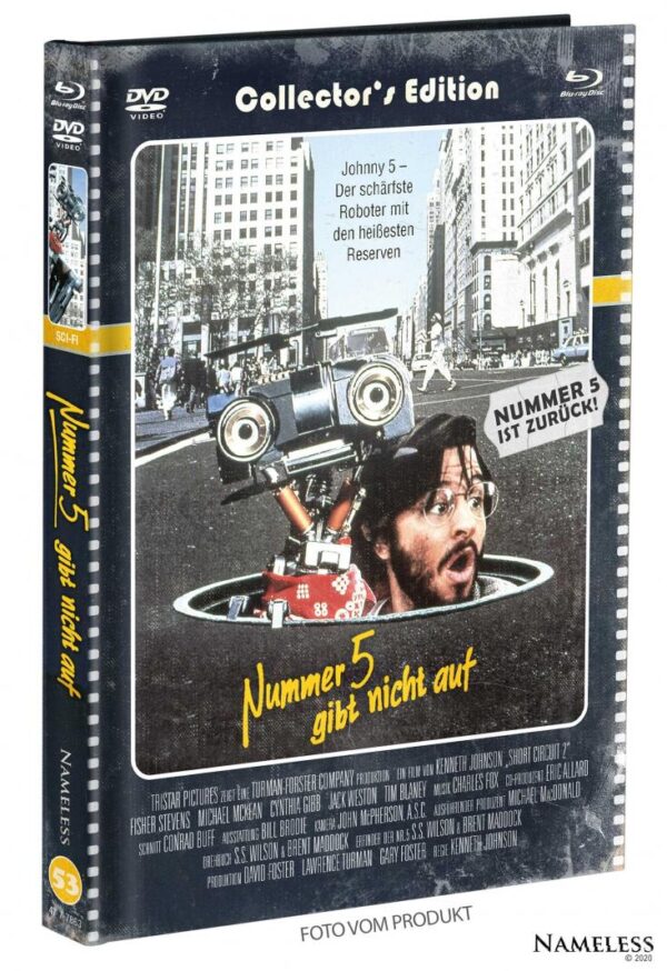 Nummer 5 - Gibt nicht auf - 2-Disc Mediabook Edition (Cover D) - limitiert auf 333 Stück (Blu-ray+DVD)