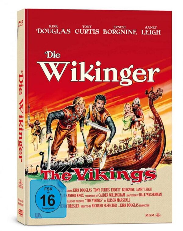 Die Wikinger - 2-Disc Limited Collectors Edition im Mediabook Blu-ray + DVD