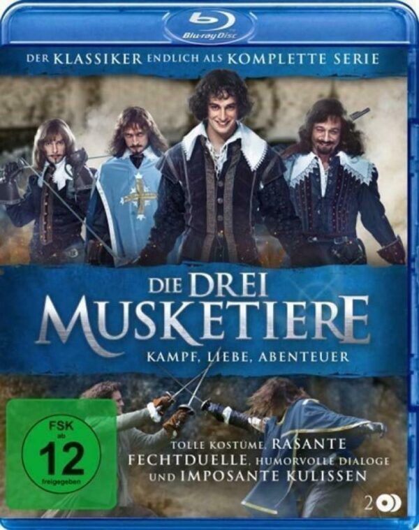 Die Drei Musketiere - Kampf, Liebe, Abenteuer Blu-ray