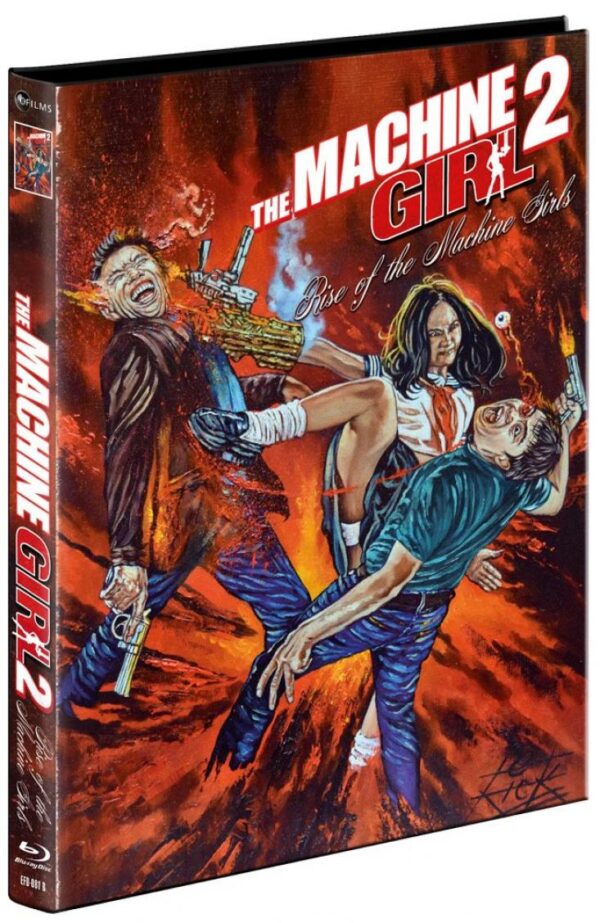 The Machine Girl 2 UNCUT - 2-Disc Mediabook (Cover B) - limitiert auf 555 Stück (Blu-ray + DVD)