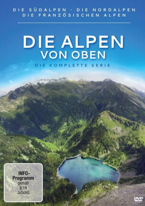 Die Alpen von oben - Gesamtbox DVD (6 DVDs)