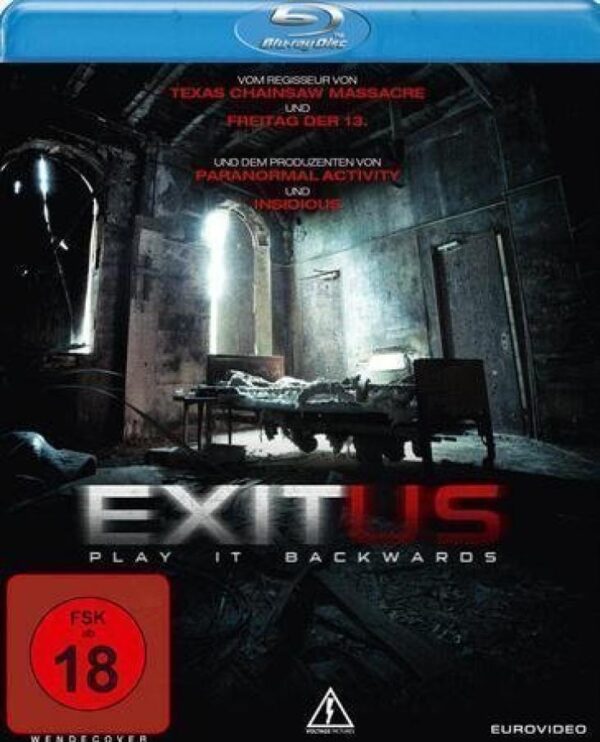 ExitUs - Play it backwards Blu-ray NEU/OVP FSK18!