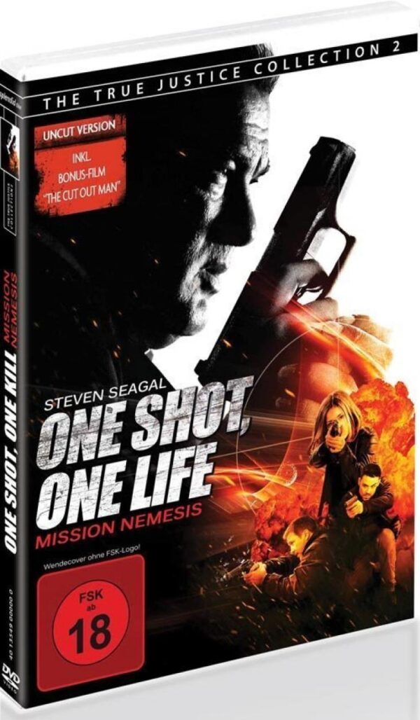 One Shot, One Life - Mission Nemesis Steven Seagal DVD NEU/OVP FSK 18