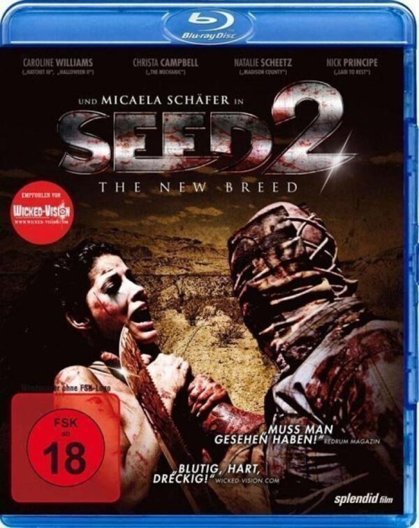 Seed 2 - The New Breed  Blu-ray NEU/OVP FSK18!