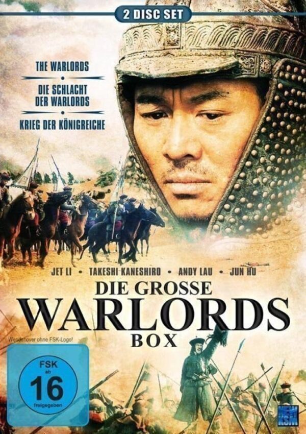 DIE GROSSE WARLORDS BOX - 3 FILME DVD/NEU/OVP