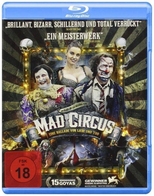 Mad Circus - Lenticular Edition  Blu-ray NEU/OVP FSK18!