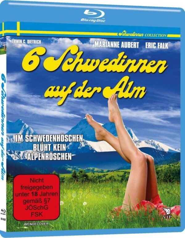 6 Schwedinnen auf der Alm (Schwedinnen Collection) Blu-ray NEU & OVP FSK18!