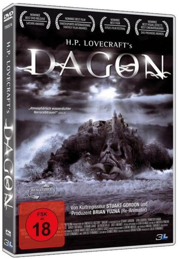 H.P. Lovecrafts Dagon DVD NEU/OVP FSK18!