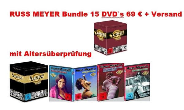 Russ Meyer 15er Bundle DVD