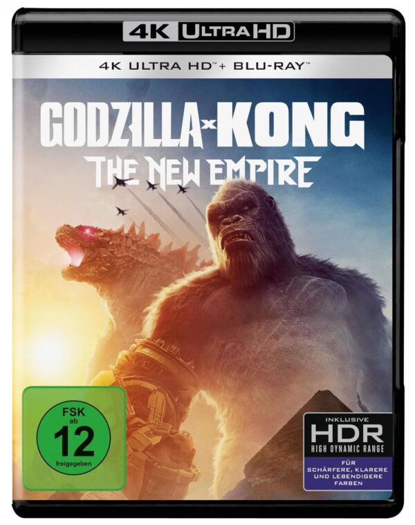 Godzilla x Kong: The New Empire 4K Ultra HD + Blu-ray Vorbestellung:27.06.2024