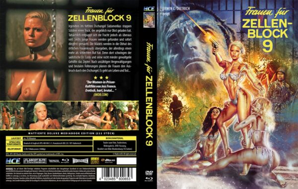 Frauen für Zellenblock 9 - Limited Uncut 222 Edition DVD+Blu-ray  - Wattiertes Mediabook – Bild 3