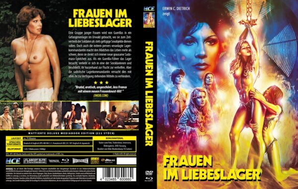 Frauen im Liebeslager - Limited Uncut 222 Edition DVD+Blu-ray  - Wattiertes Mediabook – Bild 2